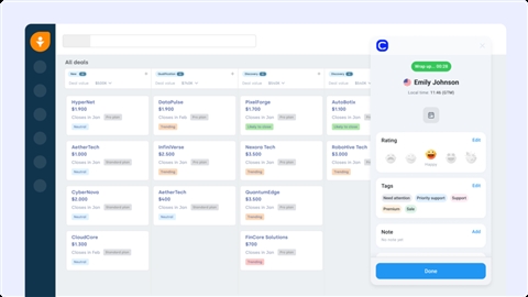 ТОП-10 алтернативаҳои CRM ба Кристал: Шарҳи системаҳо