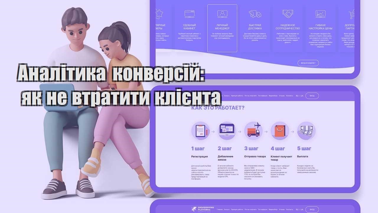 analityka konversij yak ne vtratyty kliyenta