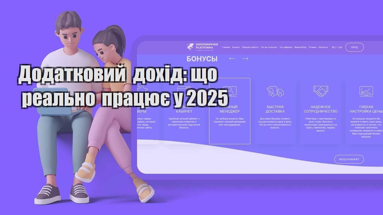 dodatkovyj dohid shho realno praczyuye u 2025