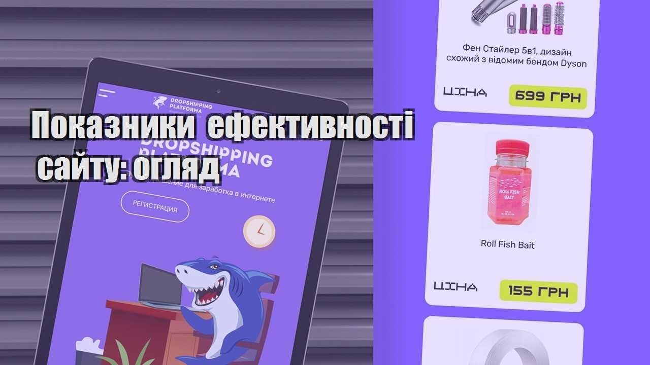 pokaznyky efektyvnosti sajtu oglyad