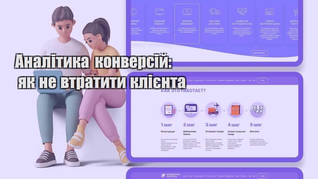 analityka konversij yak ne vtratyty kliyenta