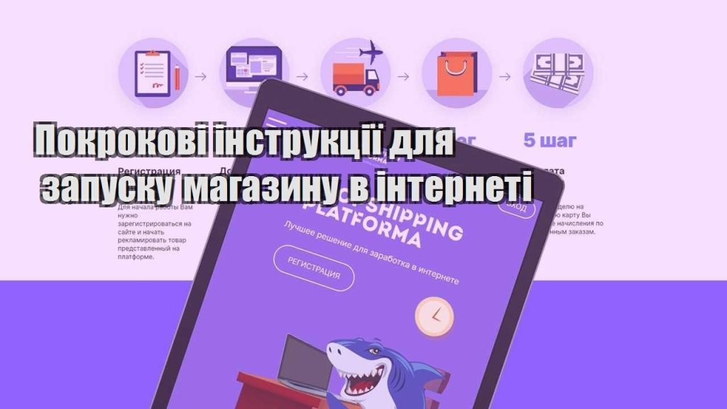 pokrokovi instrukcziyi dlya zapusku magazynu v interneti