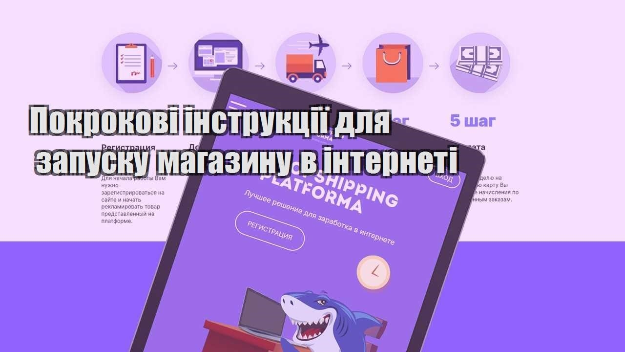 pokrokovi instrukcziyi dlya zapusku magazynu v interneti
