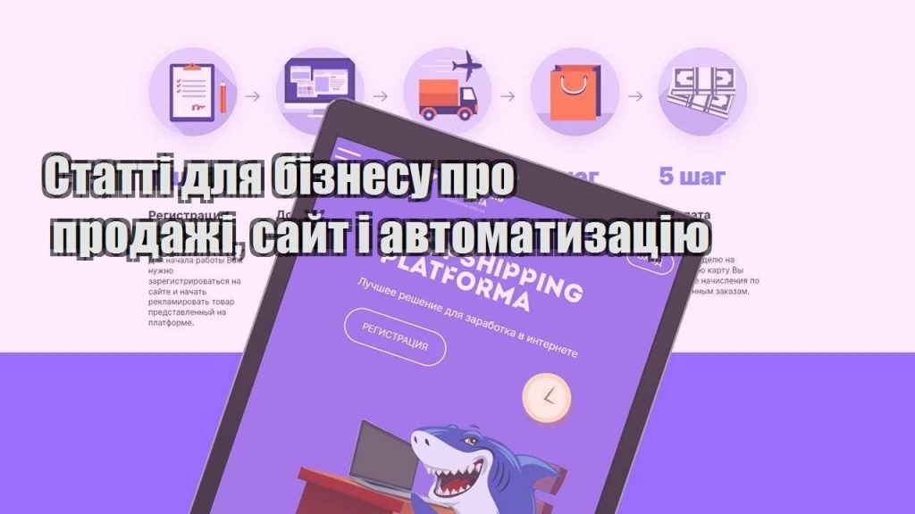 statti dlya biznesu pro prodazhi sajt i avtomatyzacziyu