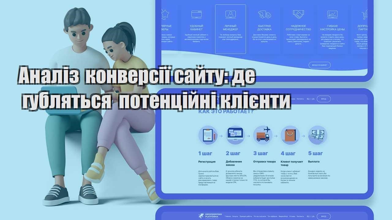 analiz konversiyi sajtu de gublyatsya potenczijni kliyenty