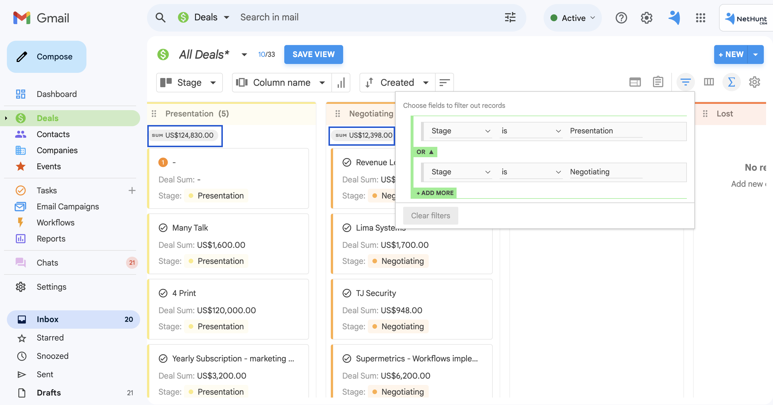 nethunt crm ibcvq
