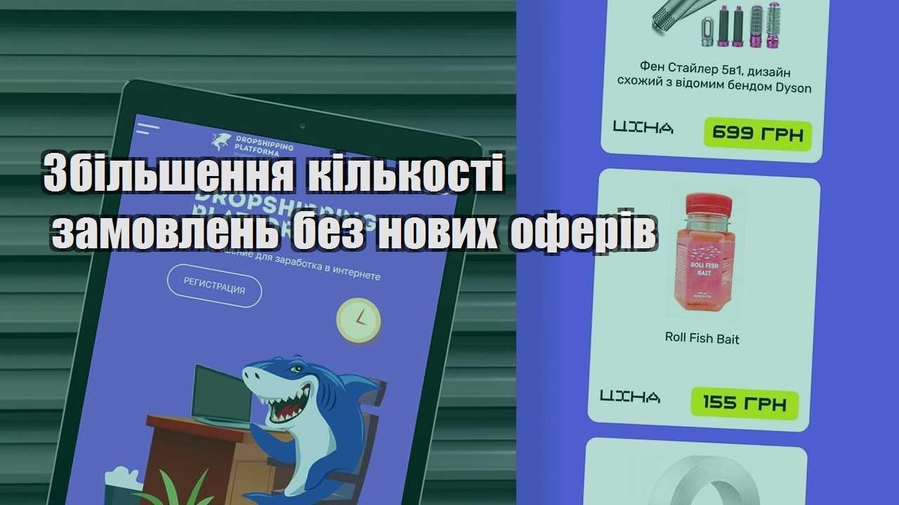 zbilshennya kilkosti zamovlen bez novyh oferiv